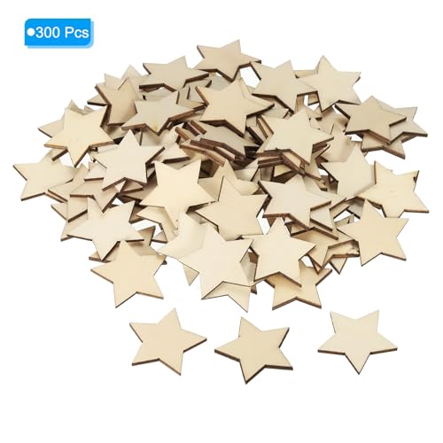 PATIKIL 35mm Wooden Stars - Image 3