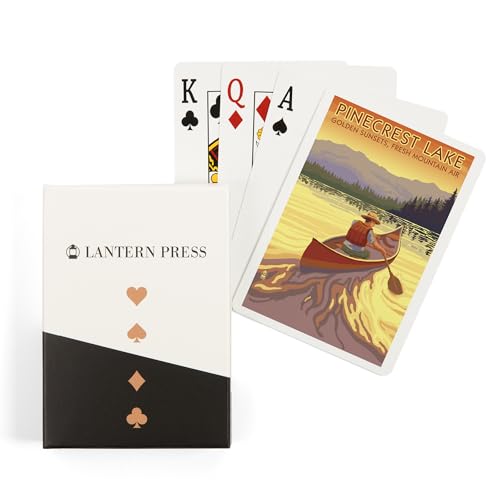 Baraja Poker Pinecrest Lake California, 52 cartas