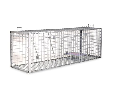 5FT Heavy Duty Fox Trap | Feral Cat | Dog Cage | Humane Pest Control Live Catch