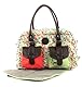 LÄSSIG Baby Wickeltasche Babytasche Kliniktasche Stylische Tasche Mama inkl. Wickelzubehör/Vintage Mero Bag, Butterfly Spring