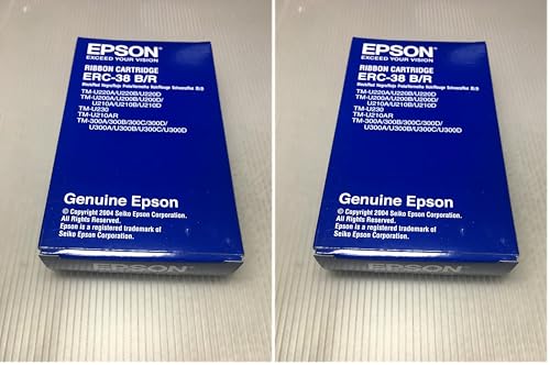 Epson EPSERC38BR Color -Cartridge, Black/Red (Pack of 2) - image 1