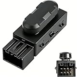 New Upgrade 6 Way Power Seat Adjust Switch for Compatible with 2005-2015 Edge Escape Expedition Explorer Flex F150 F250 F350 F450 MKX, Replace OE 5F9T-14B709-AA, 9L3Z14A701A, SW605, PSW550
