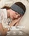 Fulext Sleep Headphones Bluetooth Headband,Sleeping Headphones Sports Headband, Long Time Play Sleeping Headsets with Built in Speakers Perfect for Workout,Running,Yoga