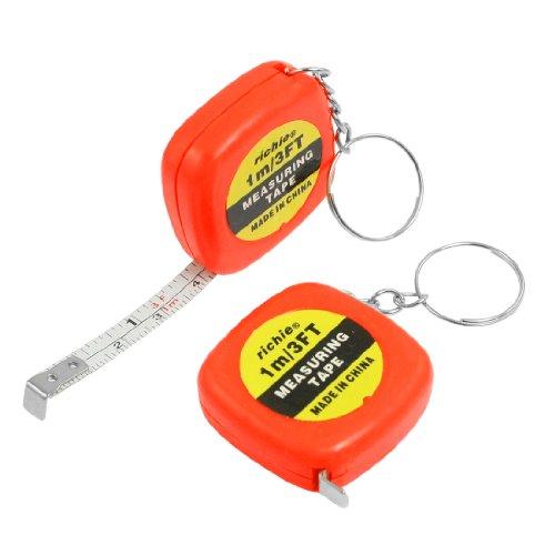 uxcell Cinta Métrica Mini 1 Metro 2 Pzas miniatura 1