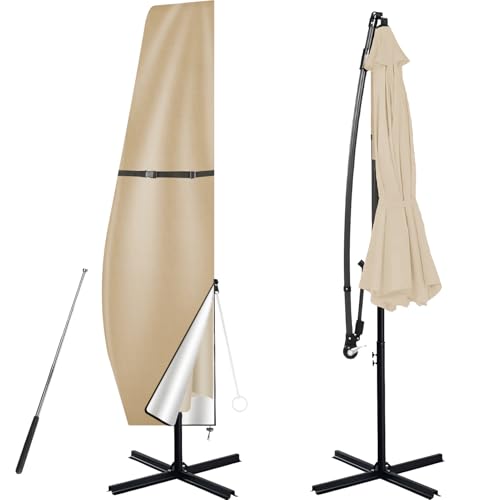 Neween Patio Umbrella Cover, Water Resistant Umbrella...