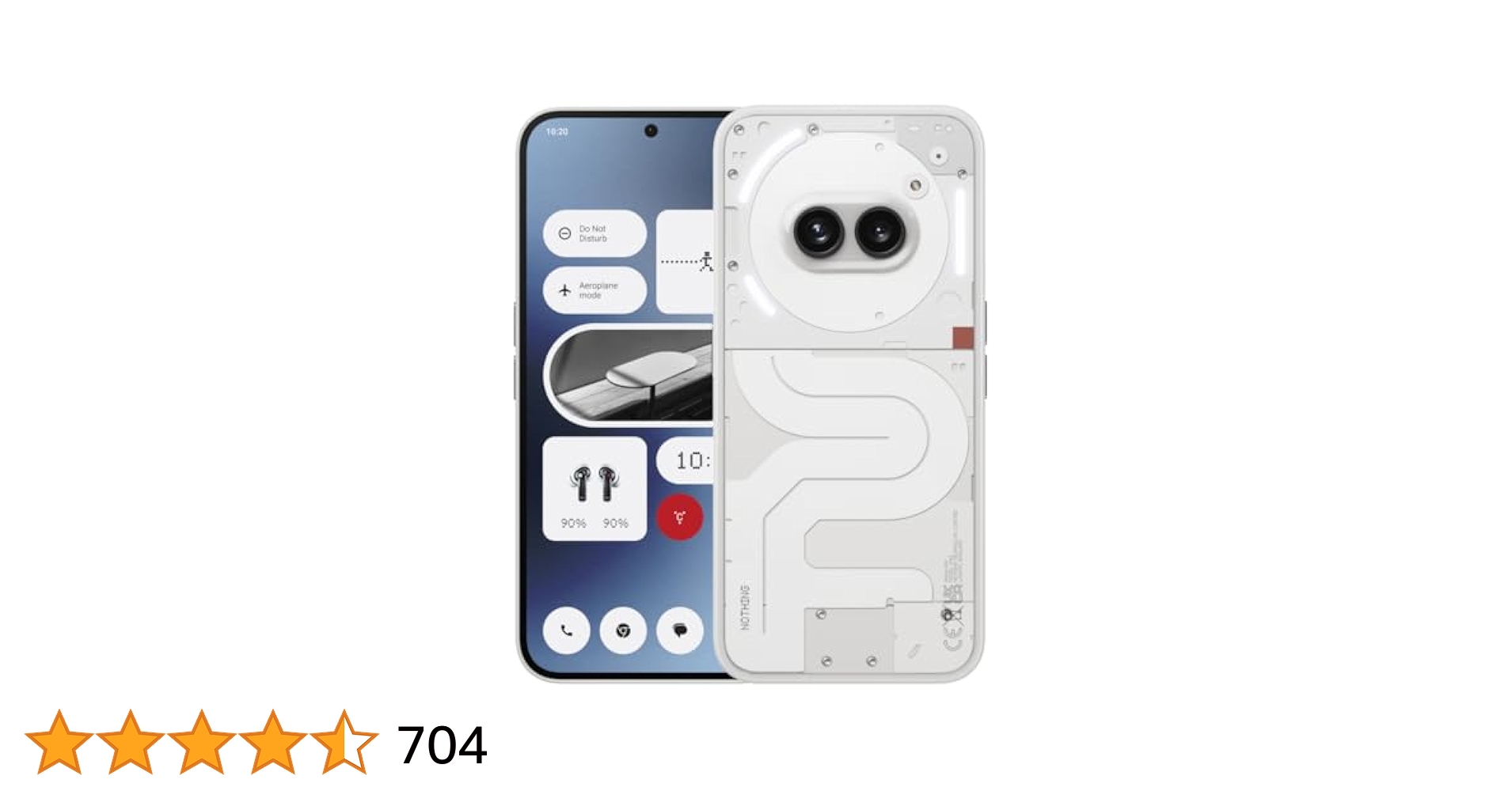 Nothing Phone (2a) 8+128 白 milk Nothing Phone (2a) 5G Dual