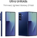 Samsung Galaxy Z Fold7, 256GB, Blue Shadow (CAD Version & Warranty) - AI Smartphone, Snapdragon 8 Elite, 200MP, Foldable Dynamic AMOLED Display, Mult-Tasking w/Galaxy AI