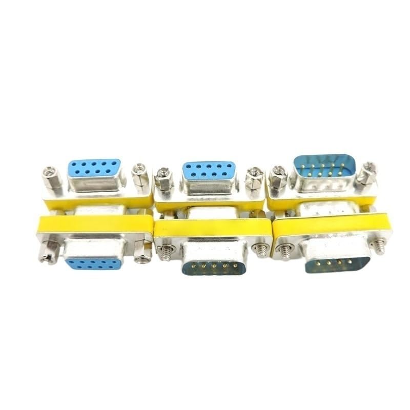Image of 1 /5pcs DB9 VGA Plug Socket Adapter Connector Converter MI NI Gender Changer RS232 Serial(Female,1pc)
