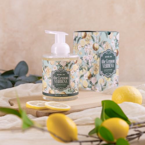 Image of ROMIIE ZOI Foaming Hand Soap, Lemon Verbena, 500ml / 16.8fl.oz | With Gift Box, Gentle cleansing, nourishes skin without drying