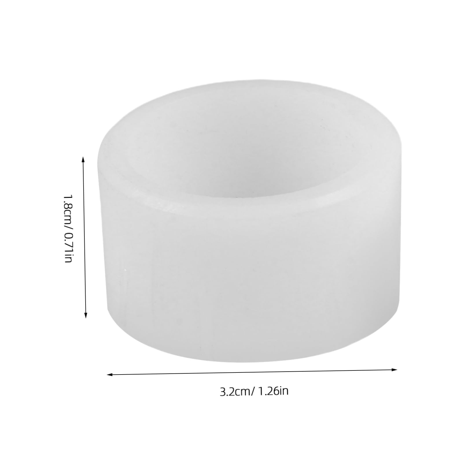 KICHOUSE Accurate Fit for Bench Grinder 1 Set of Plastic Grinding Wheel Adapter Bushing for Metal Stone Wood Universal Mandrel Parts