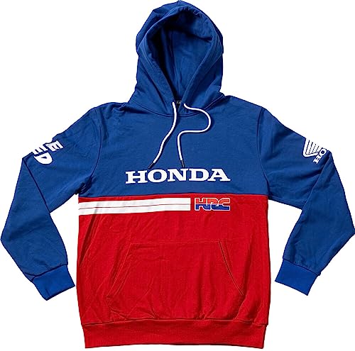 D'Cor Visuals HRC Sweatshirt Red/Blue Logo Hoodie MX ATV UTV Adult Size Medium 85-203-2