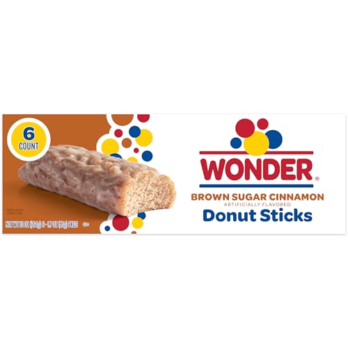 Wonder 6ct Brown Sugar Cinnamon Donut Sticks 10oz Multipack