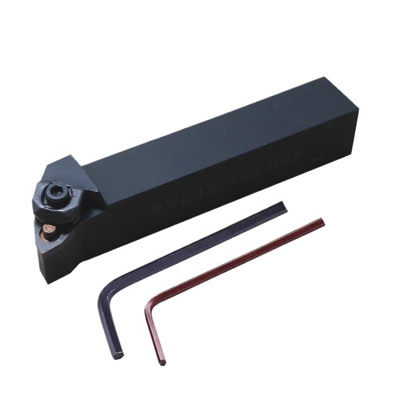 1pc WWLNR1616H08 WWLNR2020K08 16mm 20mm Lathe CNC Cutter Tools Machining Boring Bar WWLNR WWLNL External Turning Tool Holder(WWLNL1616H08)