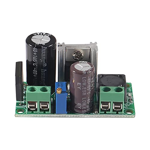 4PCS AC/DC zu DC Abwärtswandler AC 5-30V DC 5-48V 24V 36V 48V zu DC 2,5-35V 12V Spannungsreglerplatine 2A Einstellbares Volt Netzteilmodul