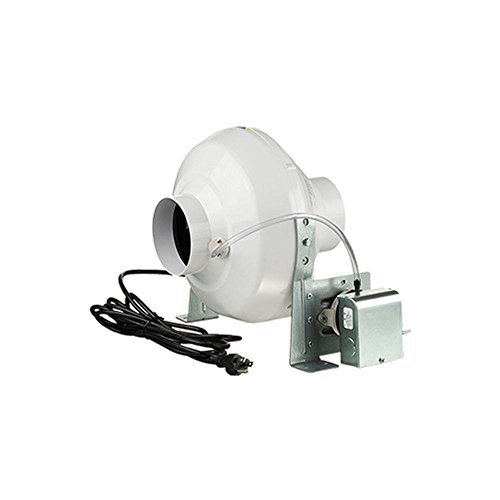 Ventamatic VK PS 100 Plastic Inline Dryer Booster Centrifugal Fan with Pressure Switch
