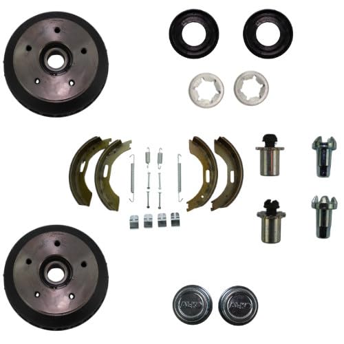 R&CO Kit di riparazione per BPW S2005-7 tamburo freno ganasce freno e retrocessori 5 x 112 200 x 50
