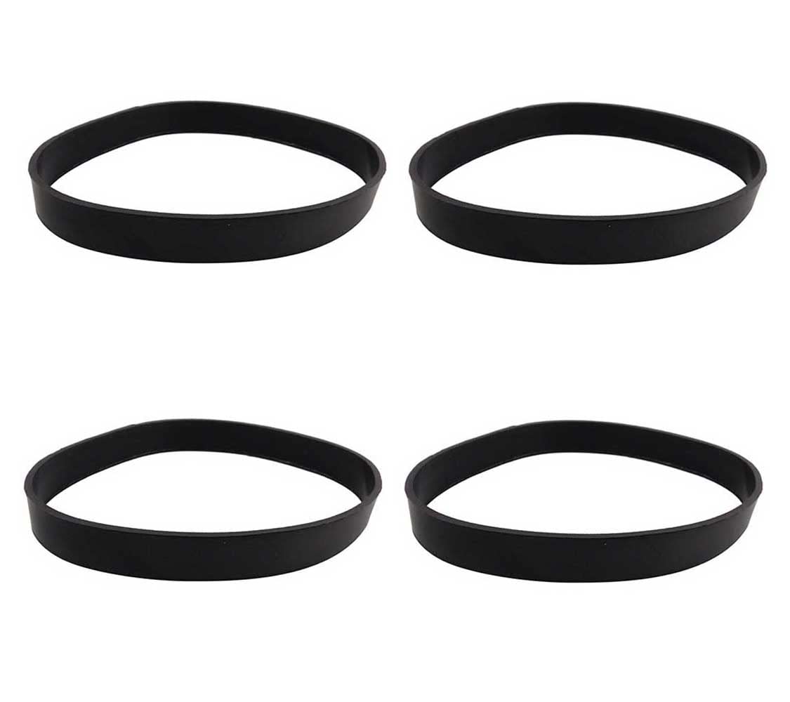 LEFITPA 4 Pack Replacement 17379 Flat Vacuum Belt for Filter Queen Majestic 99 99A 31X D31X D33 AN95X RN92 PNG92 Vacuum Power Nozzles