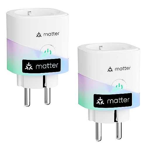 Meross MSS315 Matter Smart Plug (Doppelpack)
