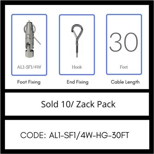 GRIPPLE UL Approved Angel Swivel Female 1/4