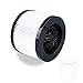 Filtro de Repuesto para Desktop Purificador de Aire, SY-701, Potente Filtro de Doble Capa H13 de Alta Eficiencia, Filtro HEPA Verdadero y Filtro de Carbón Activado, 1 Paquete