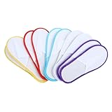 Beatifufu 20 Paare Einweg Spa Hausschuhe Unisex Weiche Einmal slipper für Hotel Gäste Zuhause Leicht Platzsparend für Reisen Wellness Salons und Kurzaufenthalte