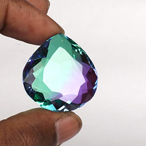 REAL-GEMS Multi Color Ametrine 99.45 Ct Pear Shaped With Quality Assurance2