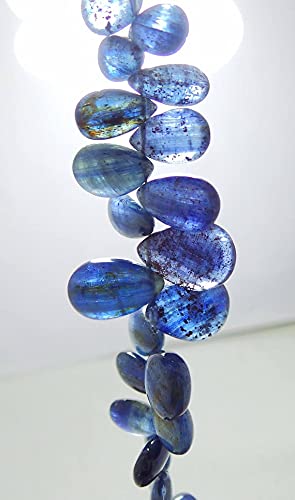 Kyanite bleue perles poire naturelles pour créer vos bijoux bohèmes