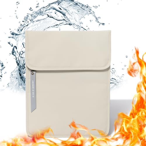 The PaperSavor™ Medium Fireproof Bag - Waterproof & Flame Retardant Bag for Documents2