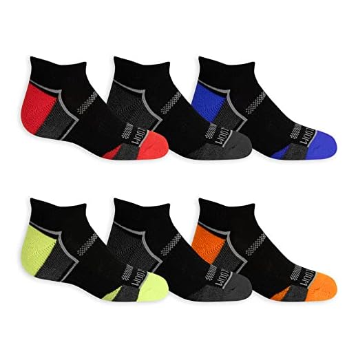 Fruit of the Loom Boys' Everyday Active Sport Low Cut Socks 12 Count (Pack of 1)