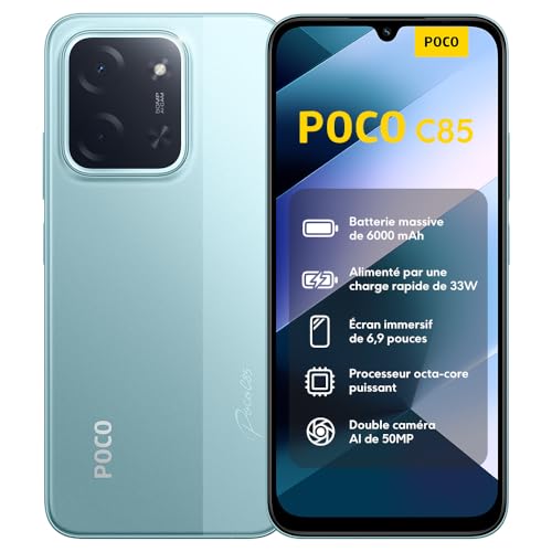 POCO C85 6+128 Green (No Power Adapter Included)