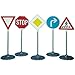 Produktbild Theo Klein 2980 Verkehrszeichen-Set 5-teilig I Übungszeichen für Verkehrserziehung Kleiner Rad- und Rollerfahrer/innen I Höhe der Verkehrszeichen: ca. 73 cm I Spielzeug für Kinder ab 3 Jahren