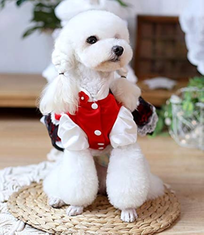 サン吉  ꒡̈⃝Lily꒡̈⃝犬服ハンドメイド 犬服 タンクトップ(SS) ꒡̈⃝Lily꒡̈⃝ハンドメイド