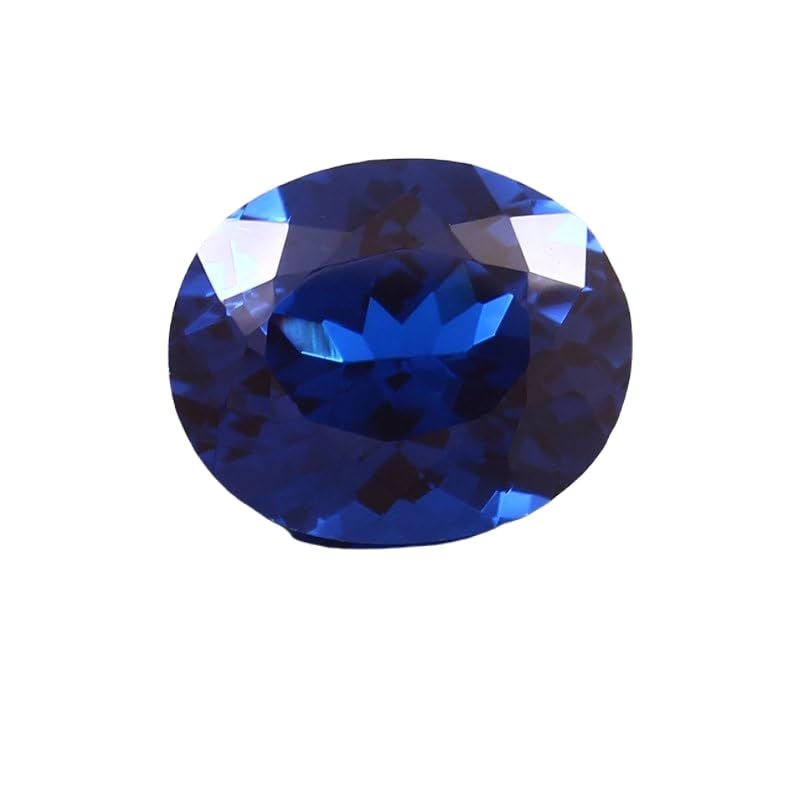 Saphir bleuet naturel ovale 13x11mm, une gemme d'exception pour bague