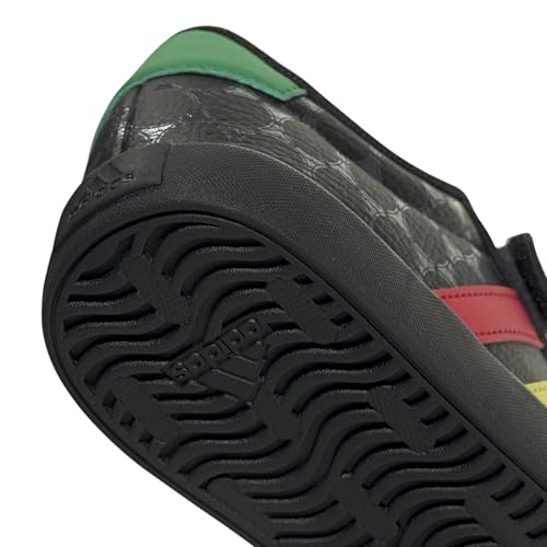 Image of adidas Kids' VL Court 3.0 Elastic Lace & Strap Shoe