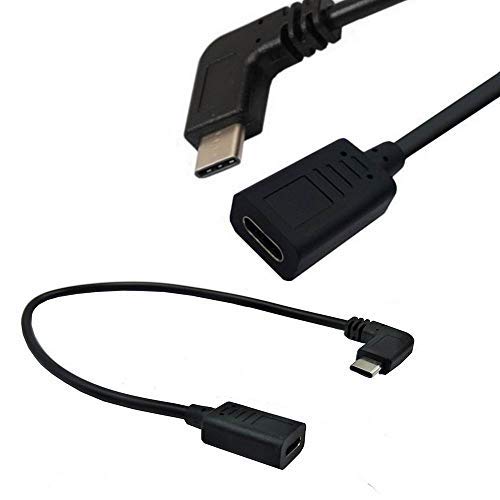 Type C 変換 アダプター 左右 90° L字 USB Cオス対メス Type C 変換 アダプター 左右 90° L字 USB Cオス対メス Amazon.co.