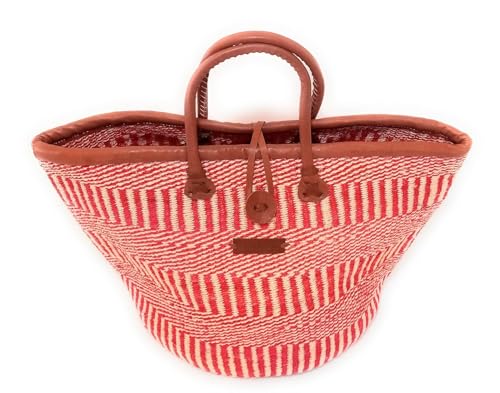 Bolso de playa tejido a mano SAWA SAWA en sisal, bolsón ligero para mercado miniatura 4