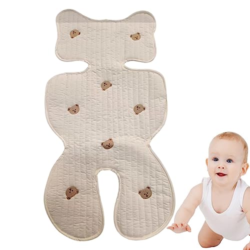 ベビーカーシート チャイルドシート 保冷 ひんやりシート 二層構造 通気 ベビーカーマット チャイルドシート 保冷シート 取り付け簡単 洗濯可能 チャイルドシート冷却 ベビーカー 保冷シート 春夏秋冬兼用