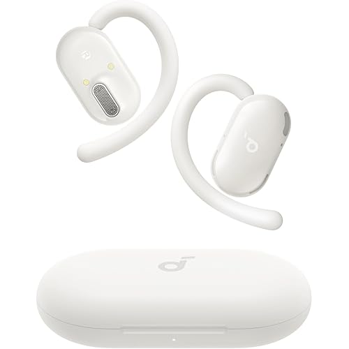Soundcore V20i by Anker Open-Ear Headphones, Adjustable Ear Hooks, Ultra-Comfort, Snug Fit, Powerful Sound, Clear Calls, IP55, 36H Playtime, Bluetooth 5.4 Wireless Earbuds, Multipoint Connection