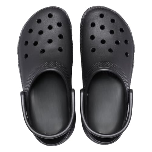 Clogs para Hombre Mujer niños, Zuecos y Mules Unisex – Chanclas de Playa Antideslizantes, Sandalias Ligeros EVA – Calzado cómodo de Verano Piscina Playa jardín, Negro 39 EU