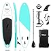Price comparison product image Yohoz 10ft / 3m Inflatable Stand Up Paddle Board Inflatable Sup Board Surfboard with Premium SUP Accessories & Backpack, Non-Slip Deck, Leash, Fin, Paddle and Hand Pump