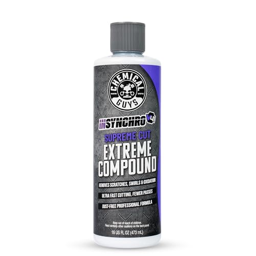 Chemical Guys Insynchro Supreme Extreme Compound - Professional Ultra Heavy Cut Compound for Paint...