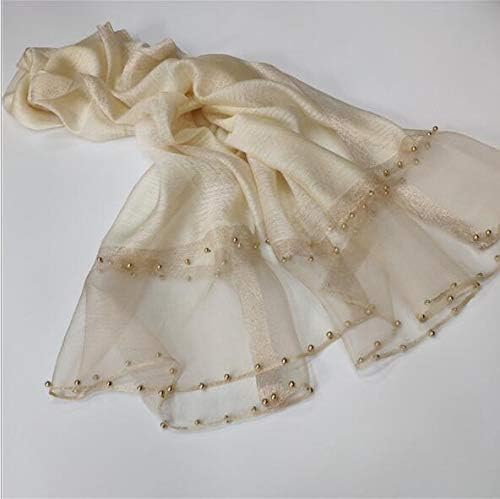 Womens Scarves Lightweight Silk Scarf Shawls and Wraps for Evening Dresses Summer Beach Wedding Shawl gifts - Image 2