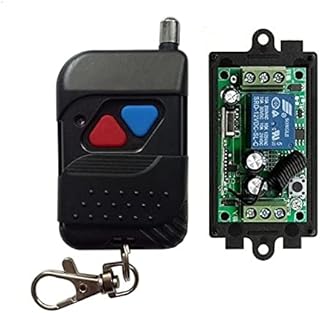 2017 DC 9V 12V 24V 1 CH 1CH RF Wireless Remote Control Switch System,315 MHZ 1pcs (Back) Transmitter + Receivers,Latched