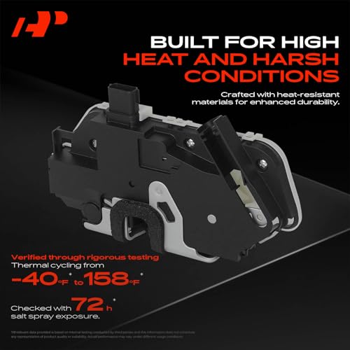 Image of A-Premium Front Left Driver Side Door Lock Actuator Compatible with Ford Edge 2007-2015 & Lincoln MKX 2011-2015, for Model with Keyless Entry