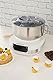 G3 Ferrari G20145 Gourmet Knetmaschine, 1500 Watt, 5 Liter, Edelstahlschüssel mit Griff, Digitalanzeige, 5 Geschwindigkeiten, Timer, inklusive Rezeptbuch