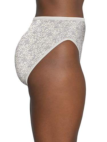 Image of Vanity Fair Women's Illumination Hi Cut Panties, Silky Stretch & Satin Trim