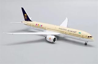 Hobby-Ace JC Wings Saudi Arabian Airlines Saudi Seasons for Boeing B787-9 HZ-ARC 1/400 Aircraft Pre-Built Model
