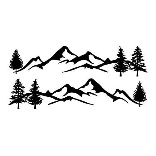 Autocollants voiture montagne pour personnaliser votre véhicule tout terrain