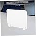 SOPOTUTU Desk Divider Privacy Board for Students 30 x 24 Protective Partition Shield Easy to Clean Acrylic Desk Shield for Classroom and Office Use
