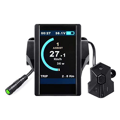 Control Unit Replacement Display Backup for BBSHD BBS02B BBS01B Mid-Drive Motor Kit Computer C961 800S 500C 750C 850C P860ML DPC18 Touch Screen T1(Com.Protocol UART)